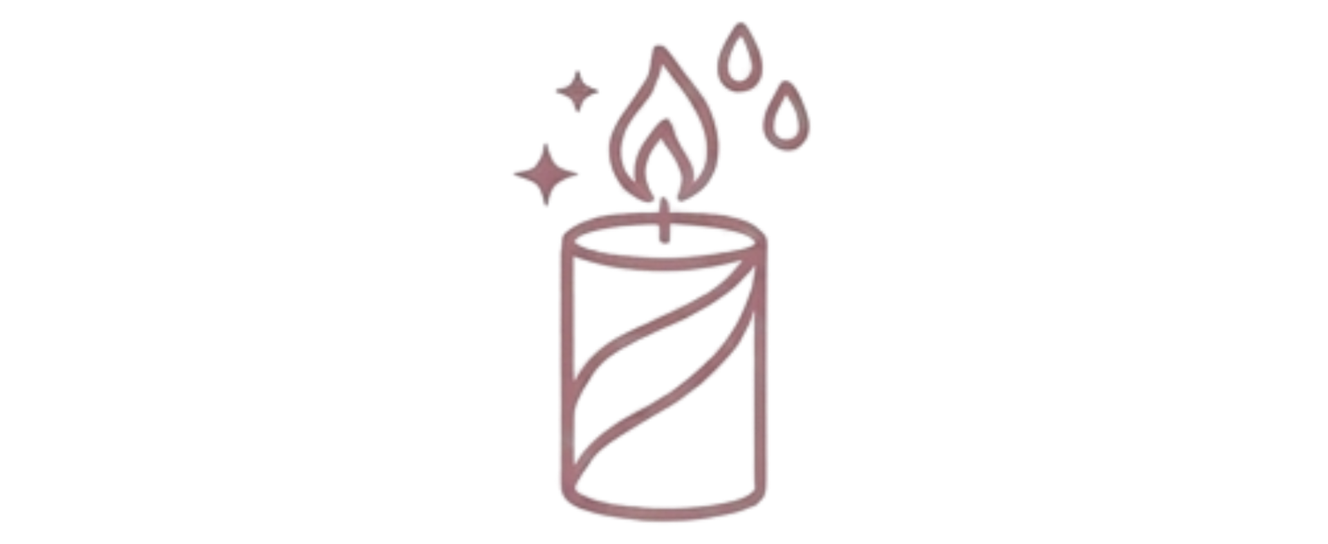 Illustratie van een brandende kaars, symbool voor een troostvolle herinneringsbox bij verlies.